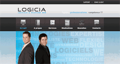 Desktop Screenshot of logicia.ca